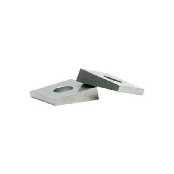 1/2in Malleable Bevel Washer - 17/32in I.D. - .313in Thick - Steel - Galvanized - Pkg of 25, Titan Fasteners, Mfr#: CLA08